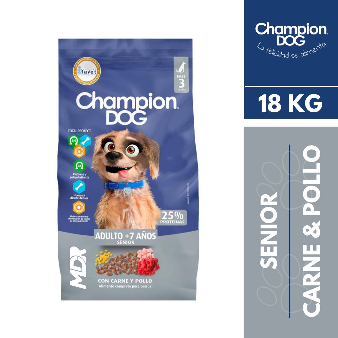 Champion Dog Perro Senior 18kg - Imagen 2