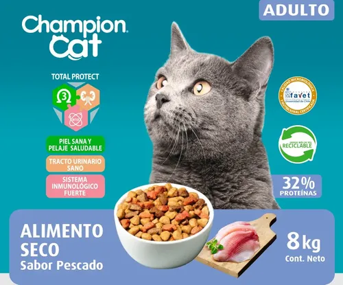 Champion Cat Gato adulto 8kg - Imagen 2