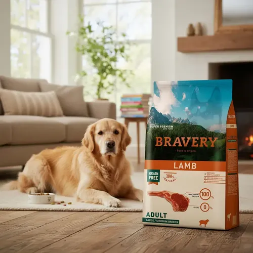 Bravery Perro Adulto 12kg Cordero - Imagen 2