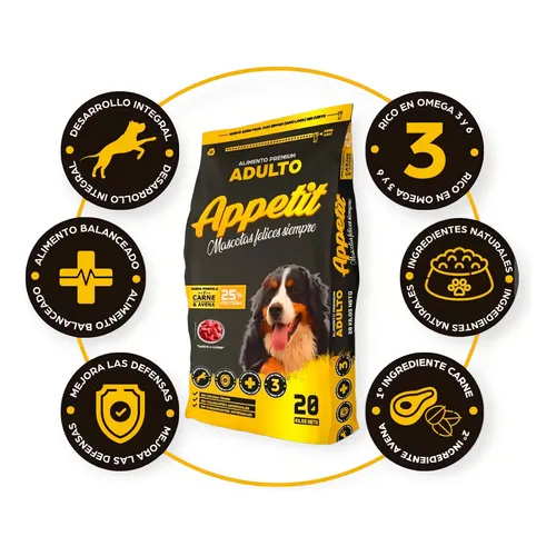 Appetit Perro Adulto 20kg - Imagen 2