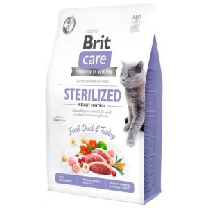 Brit Care Gato Esterilizado 2kg (pato fresco y pavo)
