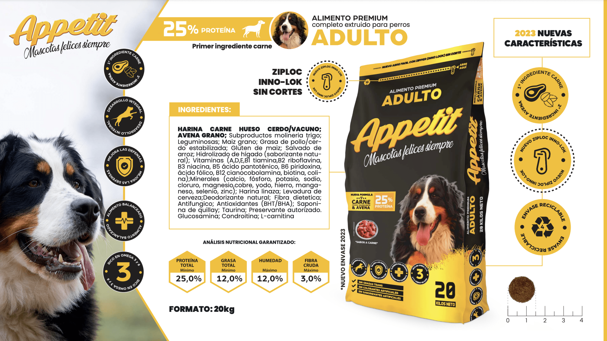 Appetit Perro Adulto 20kg - Imagen 3